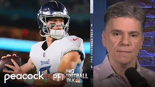 Tennessee Titans disrupt Miami Dolphins’ formula’ in Week 14  Pro Football Talk  NFL on NBC [upl. by Morena178]