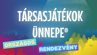 Társasjátékok ünnepe🎉🥳 TJÜ 2024 [upl. by Ahsinar]