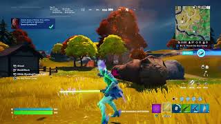 Knock Down a Timber Pine With a Force Ability or Lightsaber Location  Fortnite [upl. by Repmek]