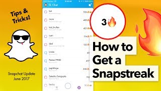 How to Get a Snapchat Streak 🔥 Snapstreaks Explained [upl. by Weatherby]