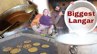 Biggest Langar at Fatehgarh Sahib Sirhind  how to make Langar food  Jor Mela [upl. by Eentruoc]