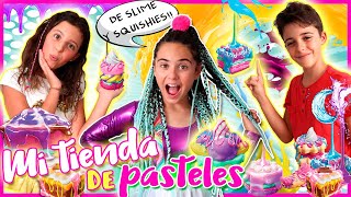 EXPECTATIVA VS REALIDAD de PASTELES y DULCES 🧁 MI PROPIA PASTELERÍA de SQUISHIES y SLIME SLIMI CAFE [upl. by Gould]