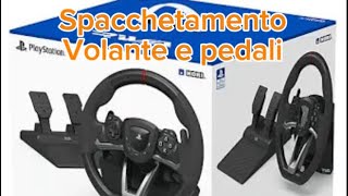 Spacchettamento Volante e pedali PlayStation [upl. by Nagiem775]