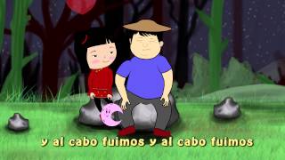 El chinito se Pedió  En un bosque de la China con letra Canciones y Rondas Infantiles [upl. by Portingale]