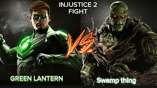 Injustice 2 Green Lantern VS Swamp Thing  Fight 😇😨 viralvideo [upl. by Sup108]