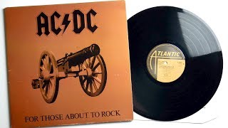 Vinyl unboxing ACDC ‎ For Those About To Rock We Salute You [upl. by Bibi]