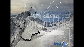 Neve e pericolo valanghe in Piemonte per fine settimana di Natale [upl. by Kcirdez]