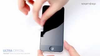 Installation video of SPIGEN SGP Steinheil for iPhone 5s55c [upl. by Ramonda]