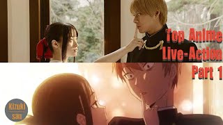 Top 20 Anime LiveAction Movie [upl. by Ityak883]