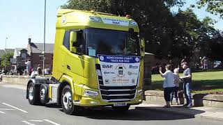 Berwickshire Charity Truck Run 2022  Greenlaw [upl. by Otrebtuc]