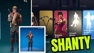 Fortnite Shanty For A Squad NEW Dance Emote Showcase fortnite [upl. by See931]