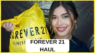 FOREVER 21 HAUL  TRY ON [upl. by Farhsa508]