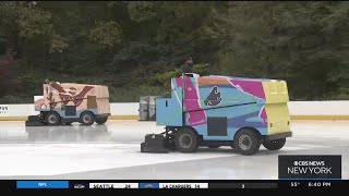 Ice skating season kicks off in NYC with opening of Wollman Rink [upl. by Dleifyar52]