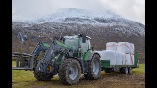 Silage Part 2 Fendt and McHale  Headcam  Cabview  Hero 5  Fusion 3 Plus [upl. by Wilburt]