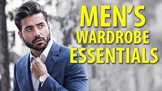 10 Things Every Man Needs in His Closet  Mens Fashion Essentials  Alex Costa [upl. by Annodam669]