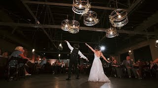 Bride and Groom are Professional Dancers  Epic First Dance  Distillery 244 Wichita [upl. by Handal513]