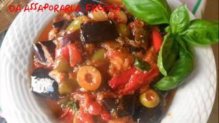 Caponata di Melenzane Siciliana [upl. by Anicul]