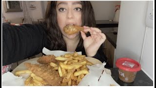 KFC MEGA BOX MEAL MUKBANG [upl. by Ashla]