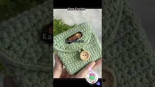 Crochet Wallet 💖💖 B5 [upl. by Ynaffet]