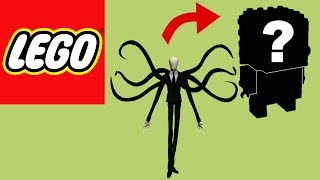 How to Build Lego Slender Man  Brickheadz [upl. by Tollman995]