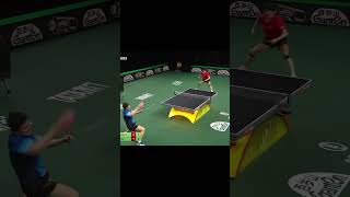 Fan Zhendong vs Wang Chuqin best point fanzhendong wangchuqin tabletennis pingpong wtt ittf [upl. by Yhtimit]