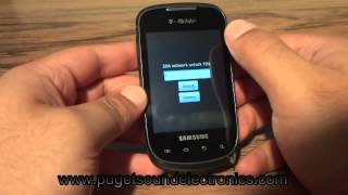 How to unlock TMobile Samsung T499 Dart [upl. by Fanni505]