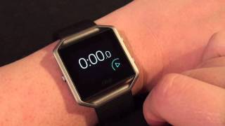 Fitbit Blaze Walkthrough [upl. by Adnohsak]