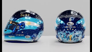 EL NUEVO CASCO DE COLAPINTO HOMENAJE A LA SELECCIÓN ARGENTINA [upl. by Aneles]