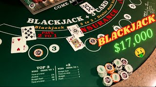 Blackjack 2000 Bets UNBELIEVEABLE High Limit Casino Gambling Session [upl. by Ridinger]