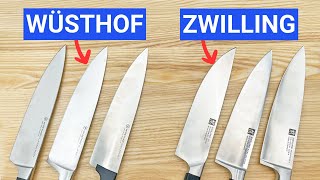 Wusthof vs Zwilling The REAL Differences After Testing Both For Years [upl. by Nilesoj]