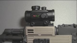 TruGlo Red Dot Shooting at 100 yards [upl. by Anneiv]