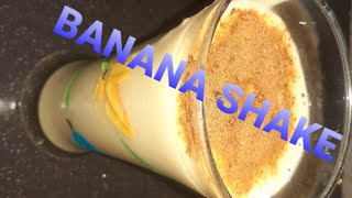 bananashakeeasy and tasty banana shakein Malayalamsharjahshakehowtomakebananashake [upl. by Cormac]