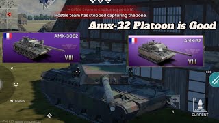 New Op Tank  AMX32  War thunder mobile [upl. by Dupaix]