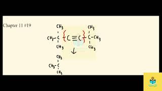 Explain why 2255 tetramethyl 3 hexyne cant be made using acetylide anions [upl. by Nettle]