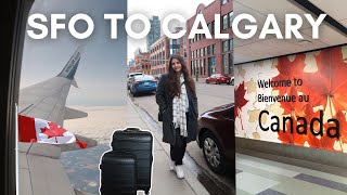 SFO to Calgary Travel and Pack with me 2024 [upl. by Anselmo]