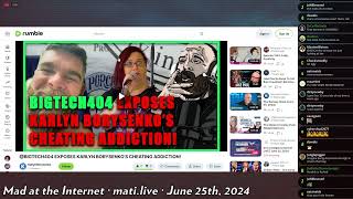 thirsty Karlyn Borysenko wants some BigTech  Mad at the Internet June 25 2024 [upl. by Onid479]