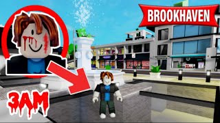 UN NOOB MESPIONNE SUR BROOKHAVEN RP A 3H00 DU MATIN 😱 [upl. by Barfuss]