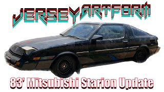 83’ Mitsubishi Starion Drift Car Build  Stance Update [upl. by Sonitnatsok]