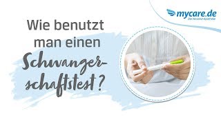 Wie benutzt man einen Schwangerschaftstest [upl. by Jennine]