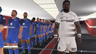 Rugby 22 top 14 Vannes vs Castres [upl. by Darda]