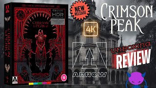 CRIMSON PEAK 2015 Limited Edition 4K Arrow Video Unboxing and Review [upl. by Hessney]