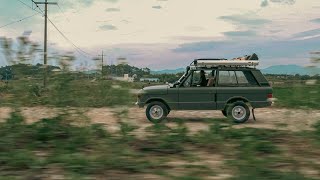 Land Rover Range Rover Classic Axial SCX10II chassis Country Road Drive [upl. by Hallagan]