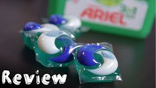 Ariel 3 in 1 Pods Review  Was bringen Waschmittel Pods [upl. by Notsrik]