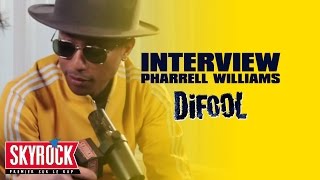 Interview Difool x Pharrell Williams sur Skyrock [upl. by Aizatsana10]