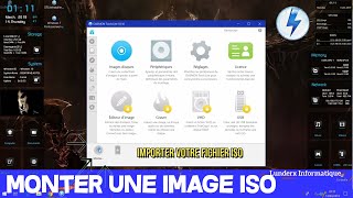 Installer et monter une image ISO  DAEMON Tools [upl. by Mallina]