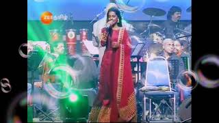 Mannavan perai solli Raja sir live performance by super singer priyanka [upl. by Lussier]