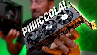 MONTIAMO UN PC CON LA SCHEDA VIDEO PIÙ PICCOLA AL MONDO [upl. by Onaicilef]