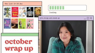 October Reading Wrap Up  Mostly 4 star reads [upl. by Inaliak]