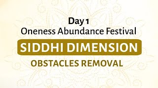 Oneness abundance festival  Day 1 Ekam Oneness [upl. by Northington]