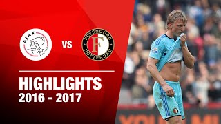 Highlights  Ajax  Feyenoord  Eredivisie 20162017 [upl. by Atled]